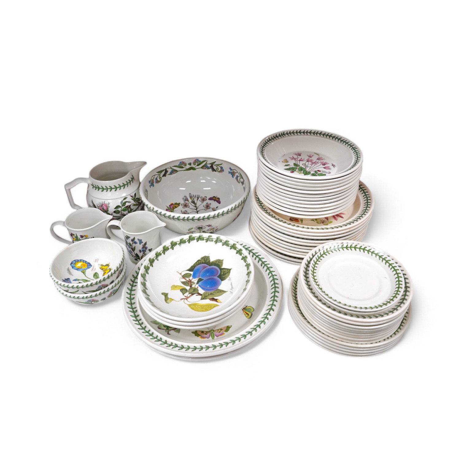 A group of Portmeirion table ware. Condition - fair to good